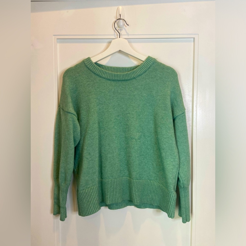 Thick and Warm Turquoise Sweater